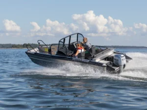 Faster 545 SC sivupulpettivene yhteysvene mökille